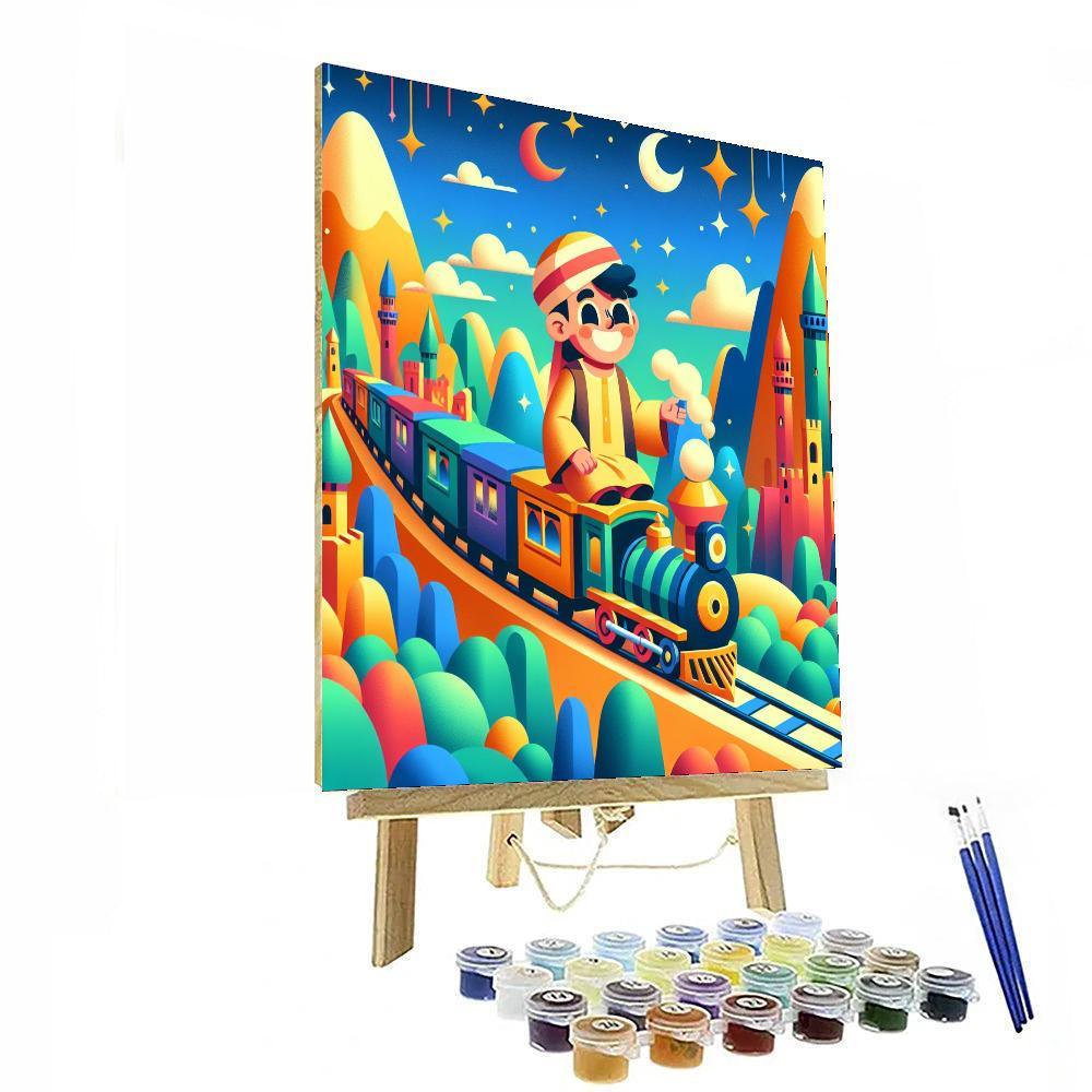 Dreamland Train Journey Paint By Numbers Kits