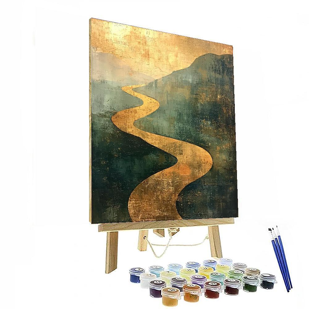 Caravaggio Inspired Labyrinth Of Time  Paint By Numbers Kits