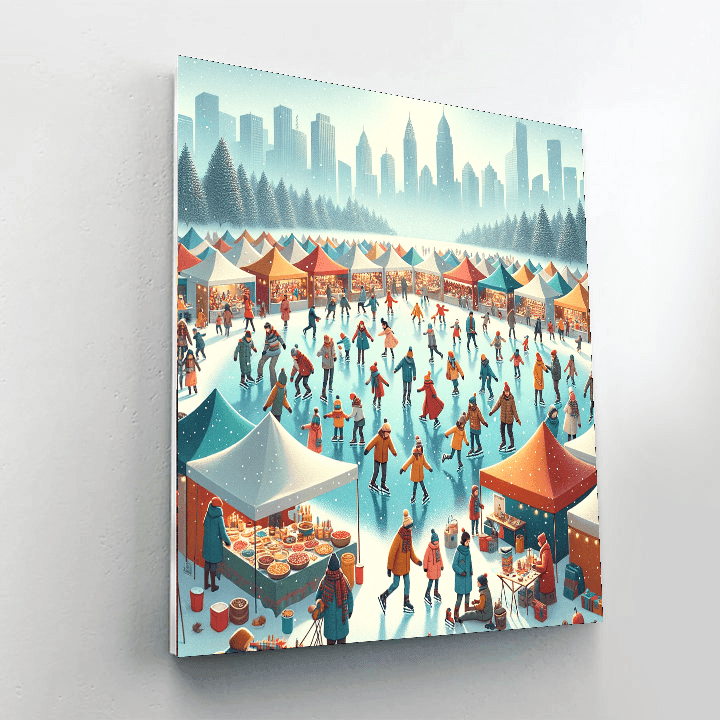 Harbourfront Centre Winter Festival - Canada DIY Paint By Numbers