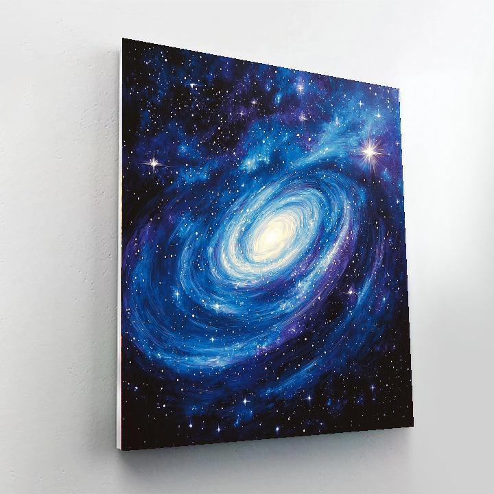 Georges Seurat Inspired Serene Starry Night  Paint By Numbers