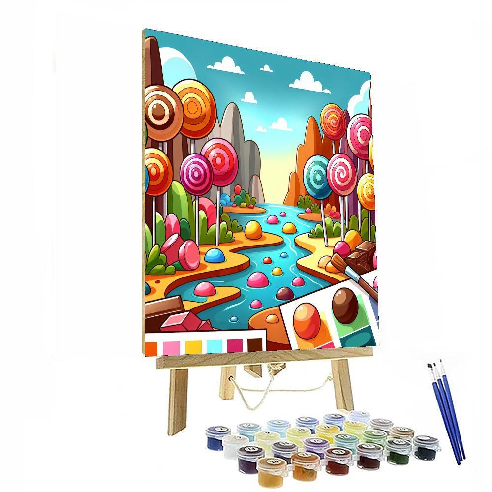 Candyland Sweet Adventure Paint By Color