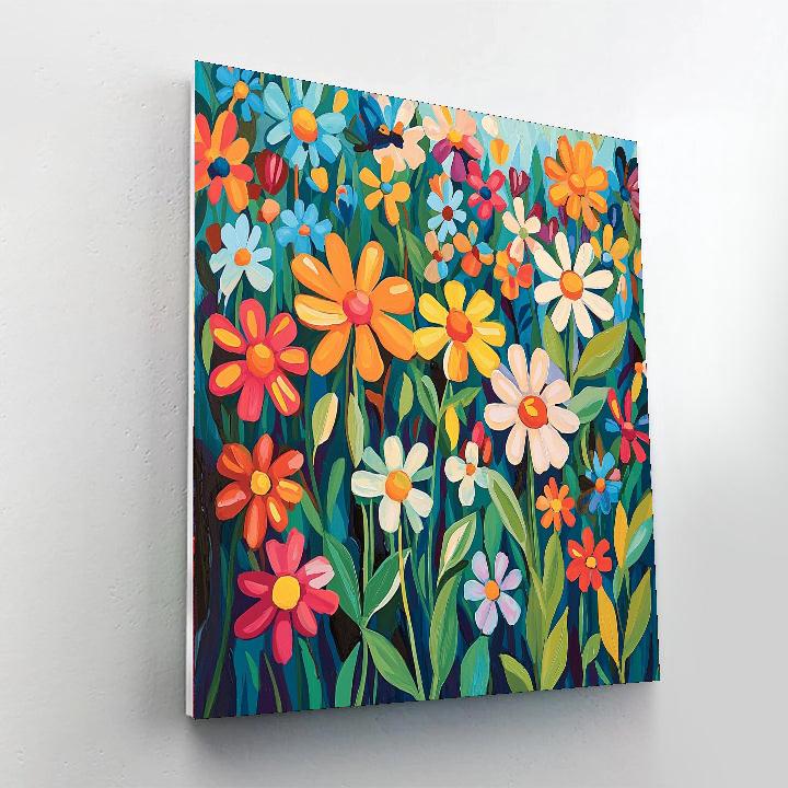 Nature’s Playground With Mom Paint By Color