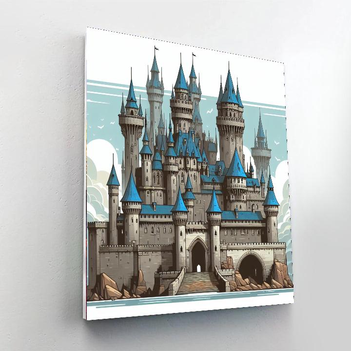 Fantasy Castle Chronicles Paint By Color