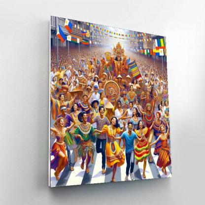 Sinulog Festival - Cebu Paint By Numbers Art
