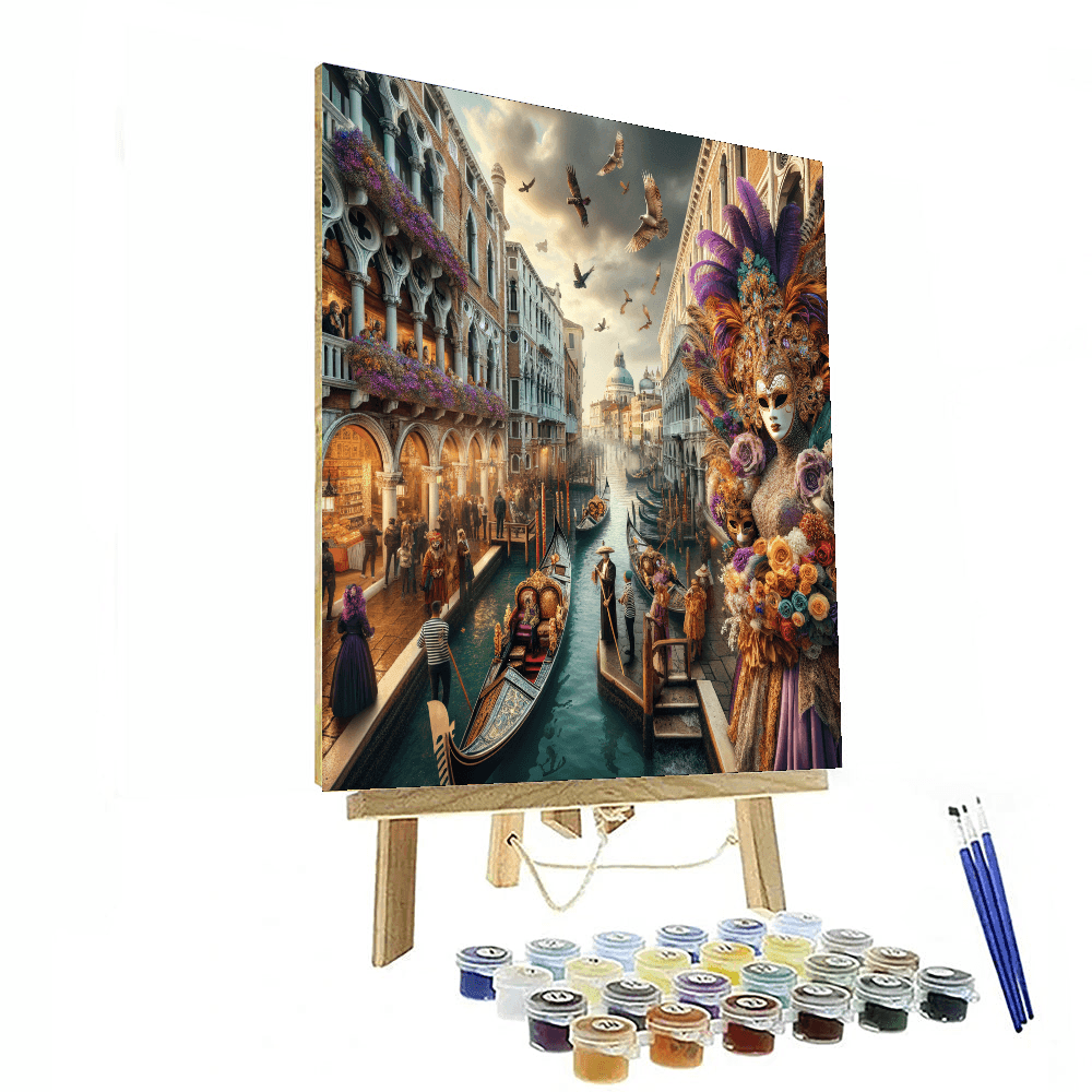 Venice Carnival - Italy Paint By Numbers Art