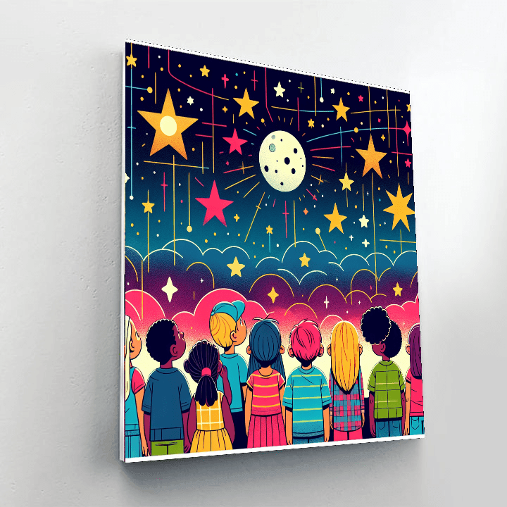 Starry Sky Surprise Paint By Numbers Kits