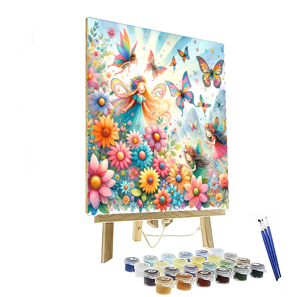 Enchanting Fairyland Painting Number Kit