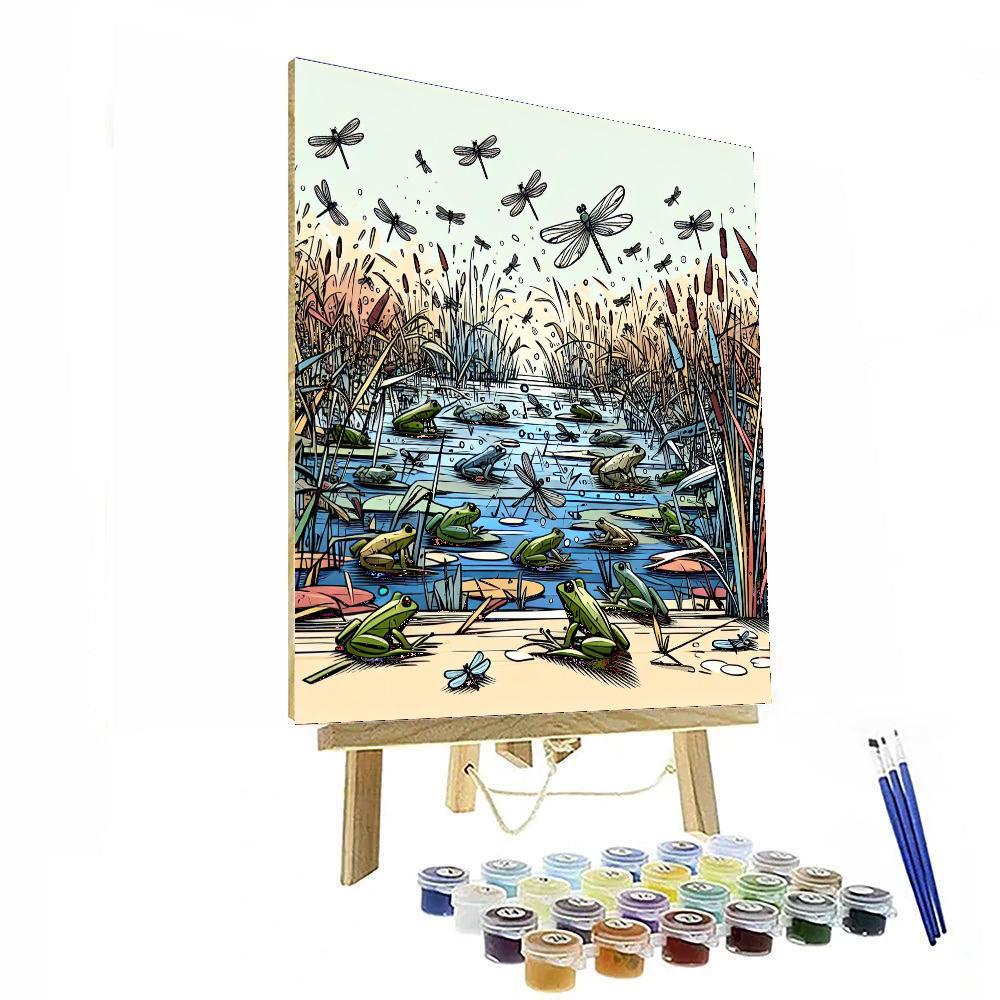 Magic Marsh Numbered Painting Kits