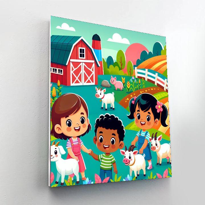 Silly Farmyard Fun Paint By Numbers Kits