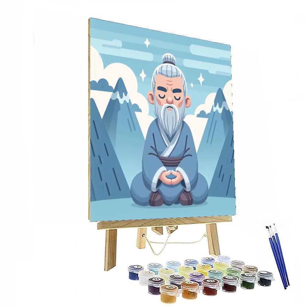 Mystic Mountain Meditation Paint By Numbers Kits