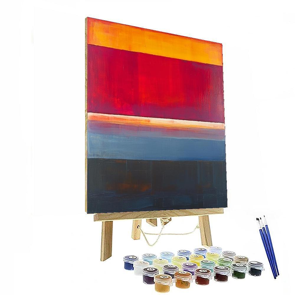 Mark Rothko Inspired Resonance Of Colors  Paint By Numbers Art