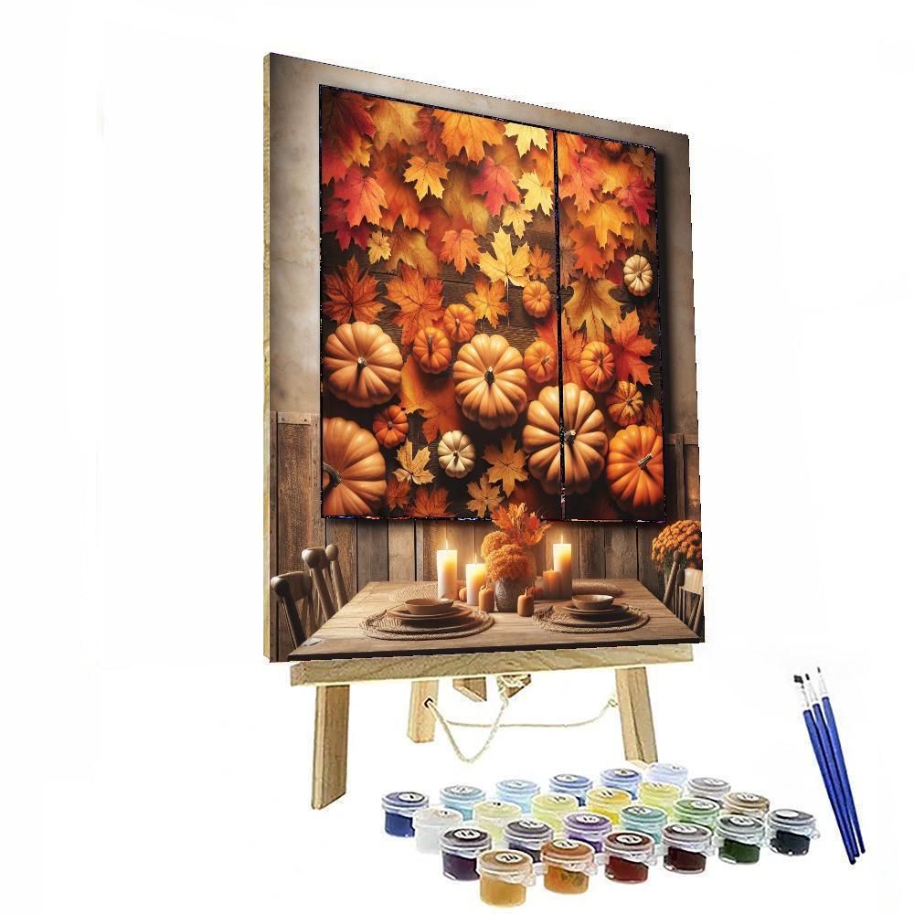 Golden Harvest Days Paint By Number