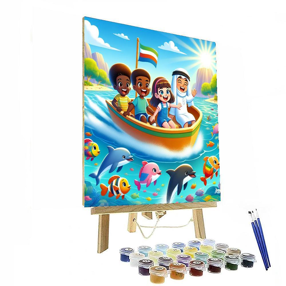 Sailing Adventure Day Paint By Color
