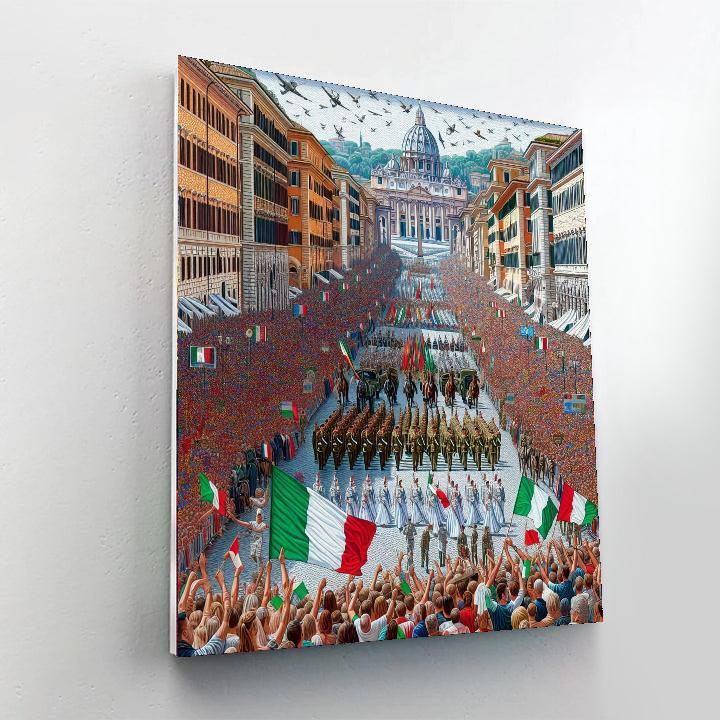 Festa Della Repubblica - Rome, Italy Paint By Number