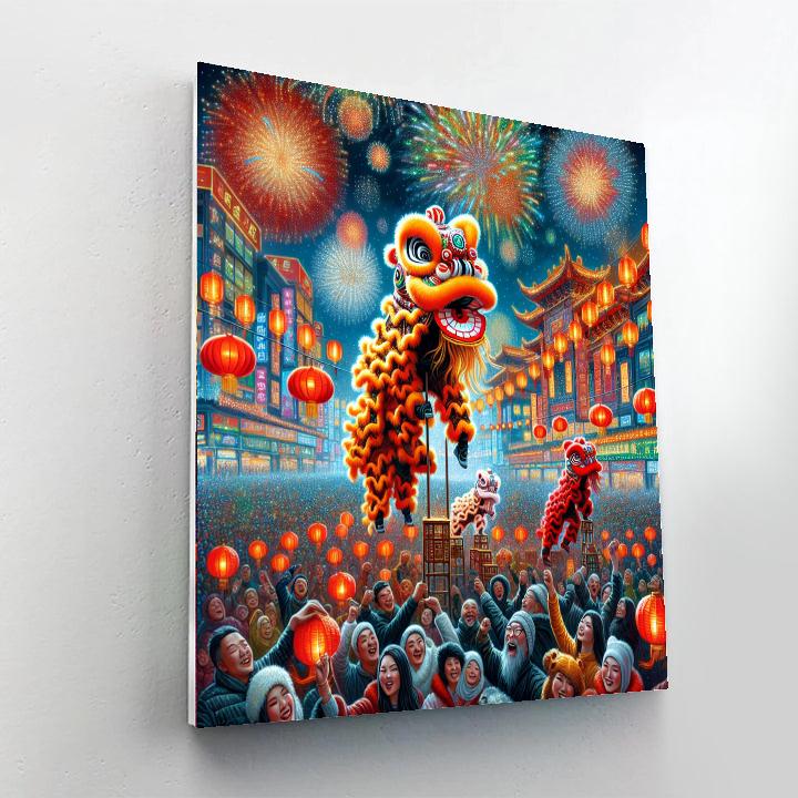 The Lunar New Year - China Number Painting