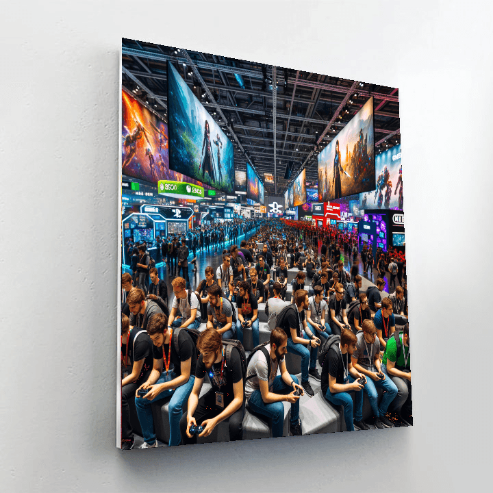 The Tokyo Game Show Paint By Numbers