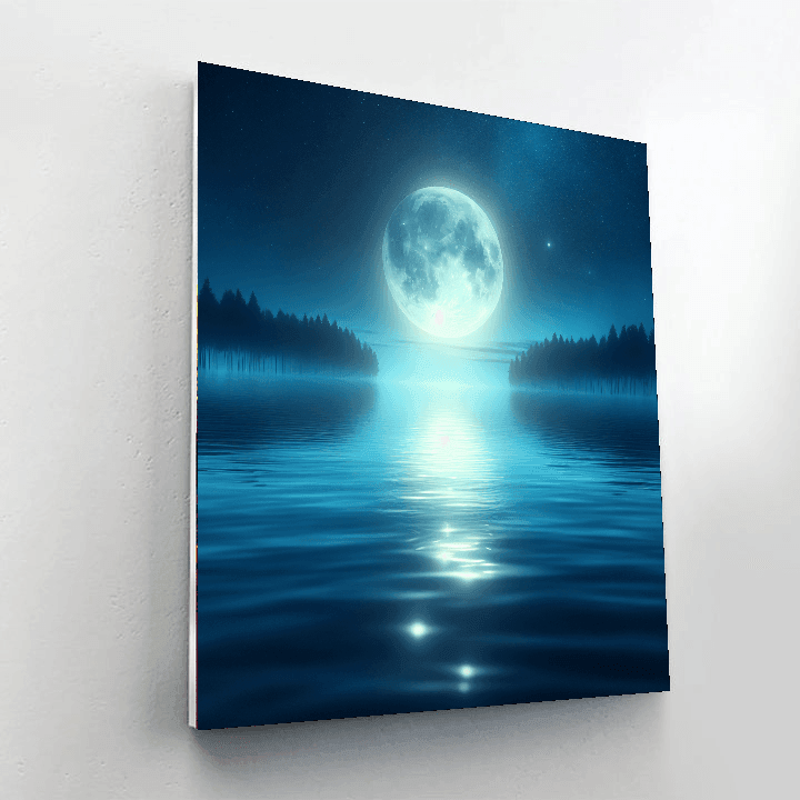 Lunar Serenity Painting By Numbers Kit
