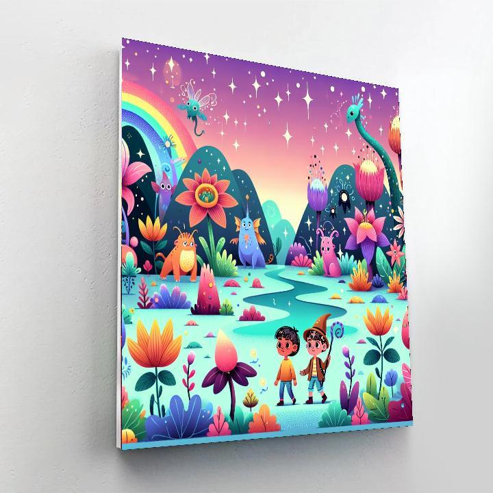 Enchanted Valley Expedition Painting Number Kit