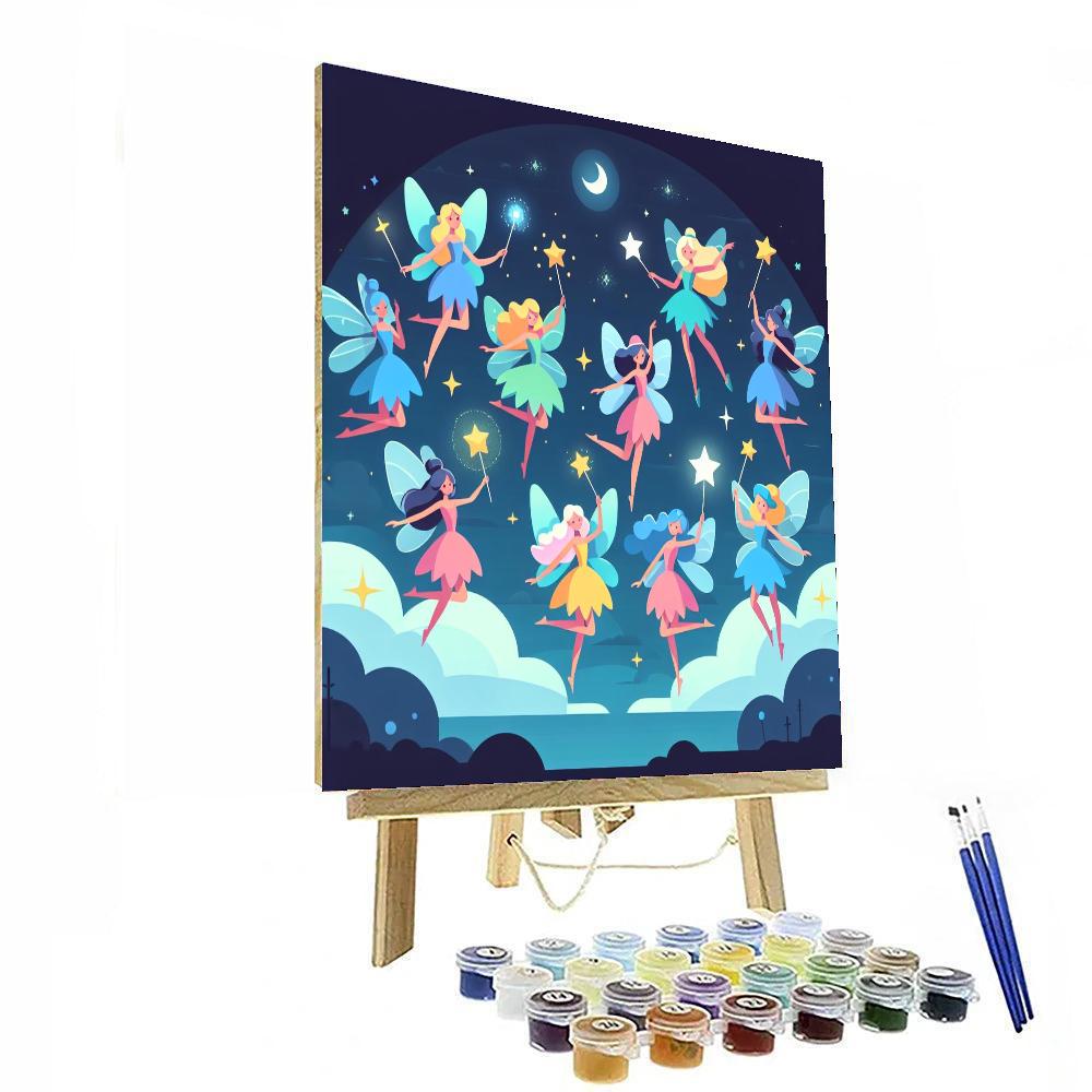 Funky Fairyland Painting Number Kit
