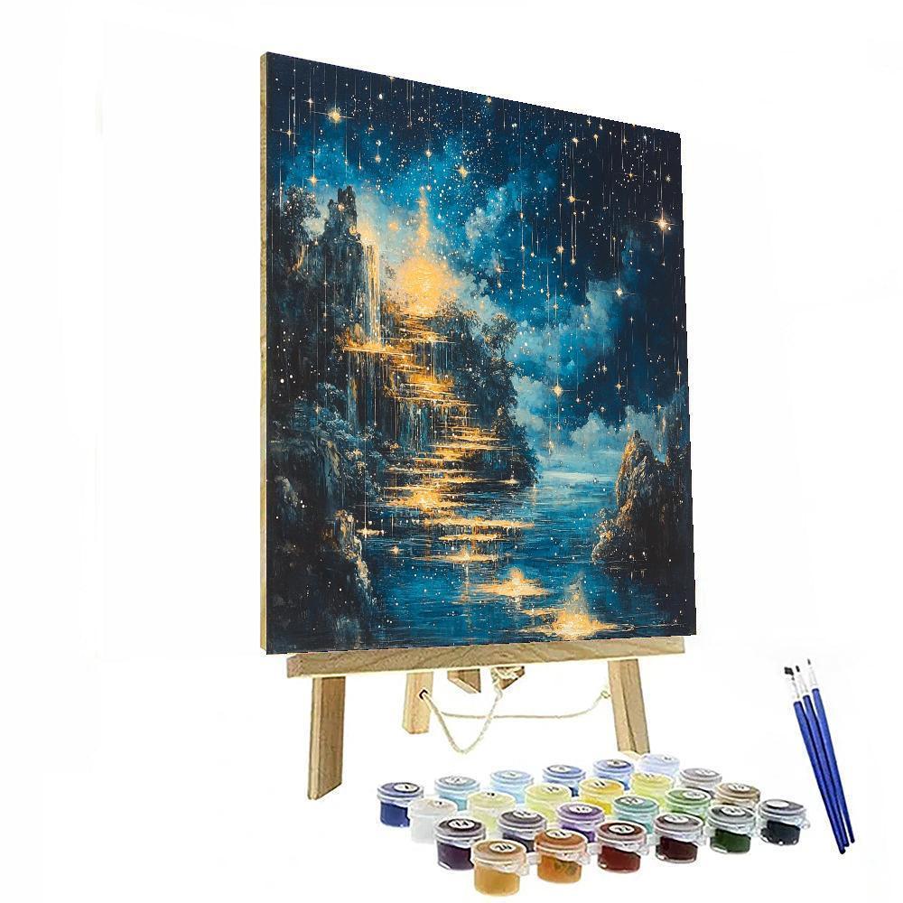 Salvador Dali Inspired Astral Surrealism  Paint By Numbers