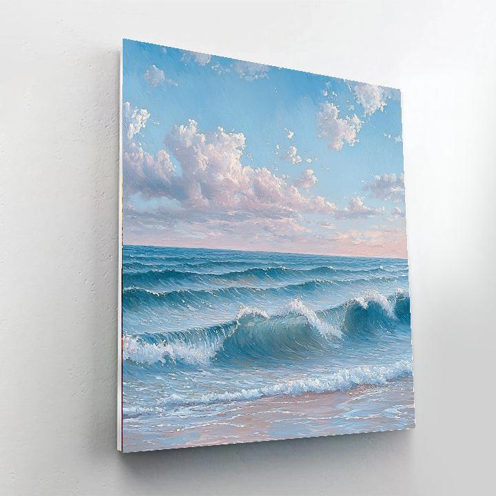 J.M.W. Turner Inspired Seaside Dreams In Oil  Paint By Numbers