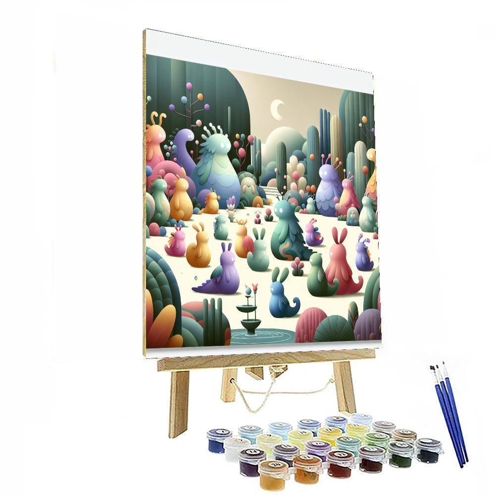 Secret Garden Gathering Numbered Painting Kits