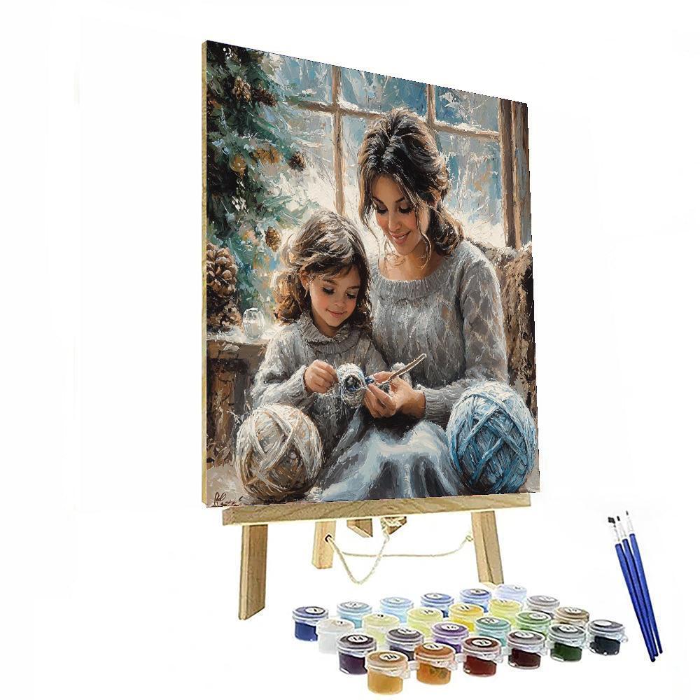 Threads Of Togetherness Number Painting