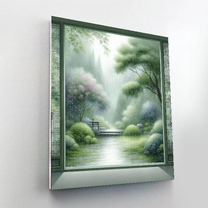 Rainy Day Serenity Painting By Numbers Kit