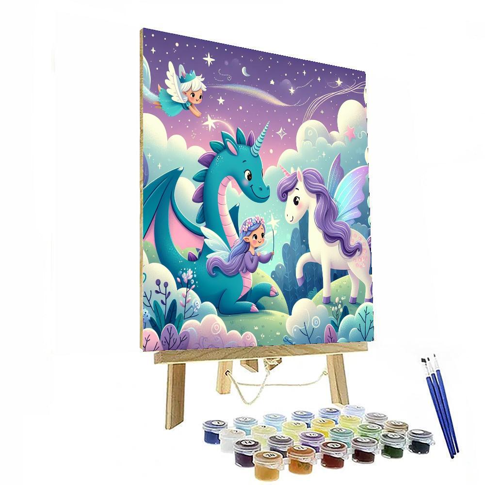 Mythical Adventure Tales Paint By Numbers