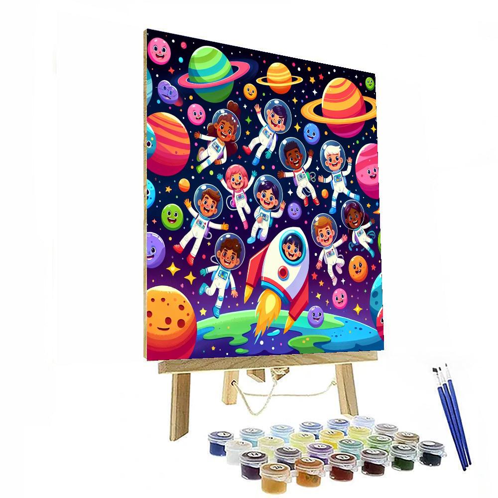 Adventures In Space Time Paint By Numbers Art