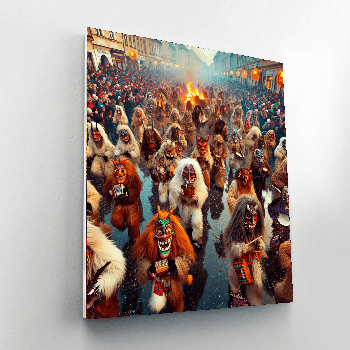 Busójárás - Mohács Paint By Numbers Art