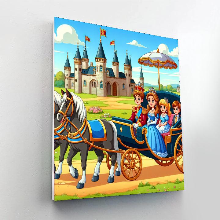 Royal Family Adventure Number Painting