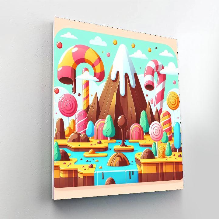 Candyland Adventures Paint By Numbers Kits
