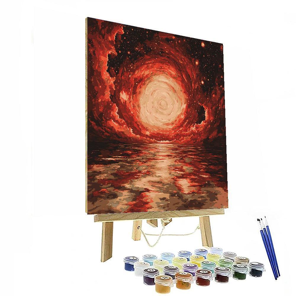 Caravaggio Inspired Tides Of Introspection  Paint By Color