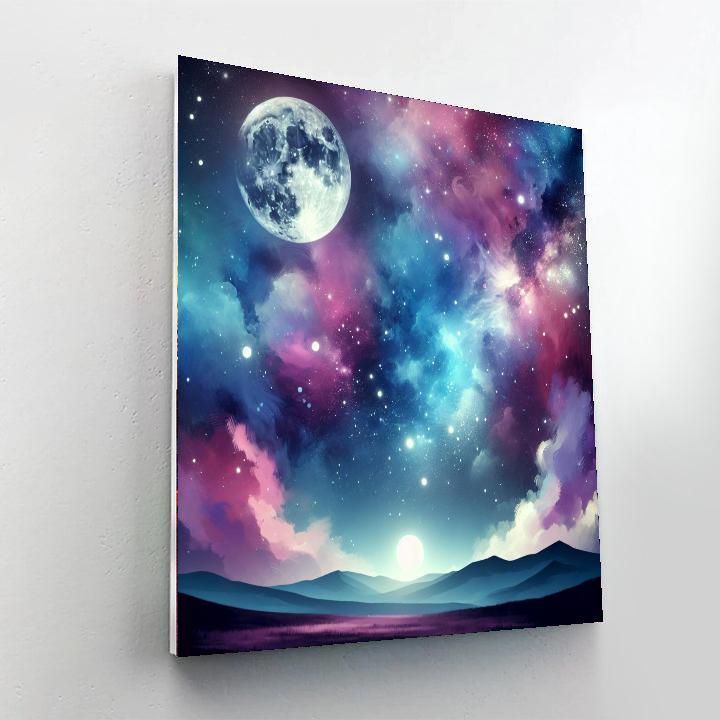 Celestial Dreams - Night Sky Adventure Painting By Numbers Kit