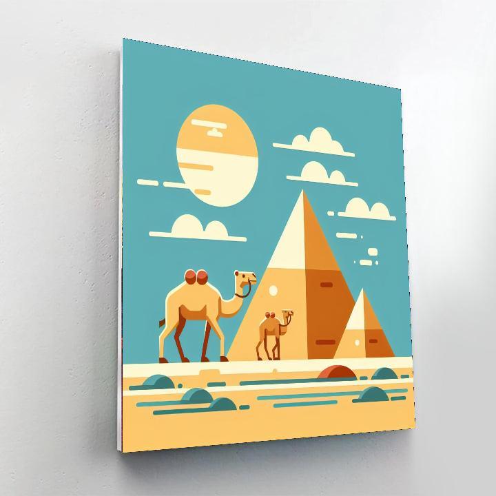 Desert Expedition Number Painting