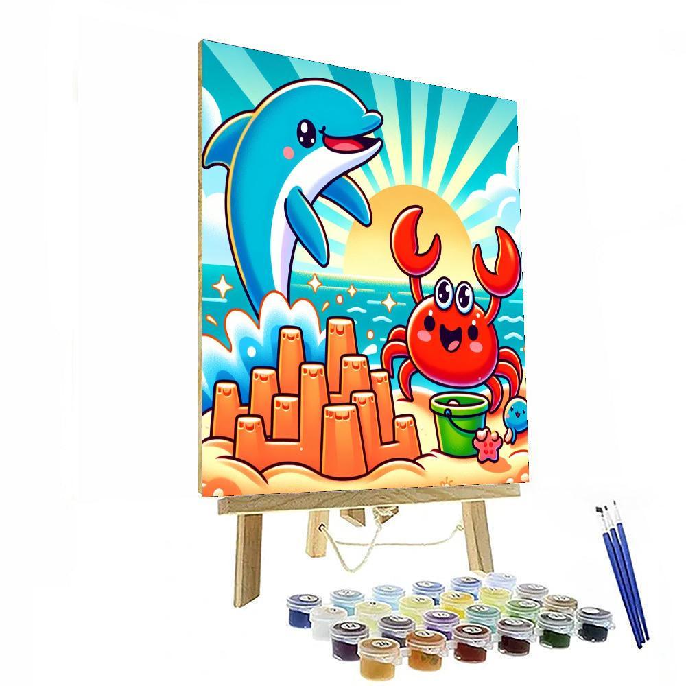 Summer Fun On The Beach Numbered Painting Kits
