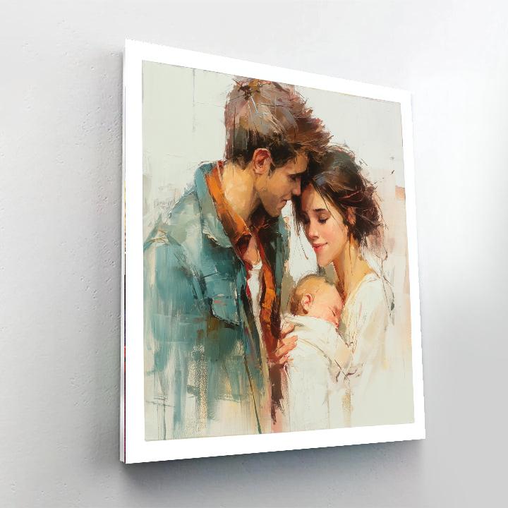 The Gift Of Motherhood DIY Paint By Numbers