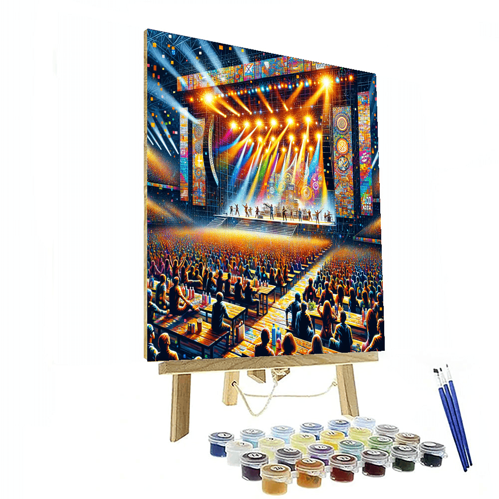 International Festival Of Arts - Singapore Painting Number Kit