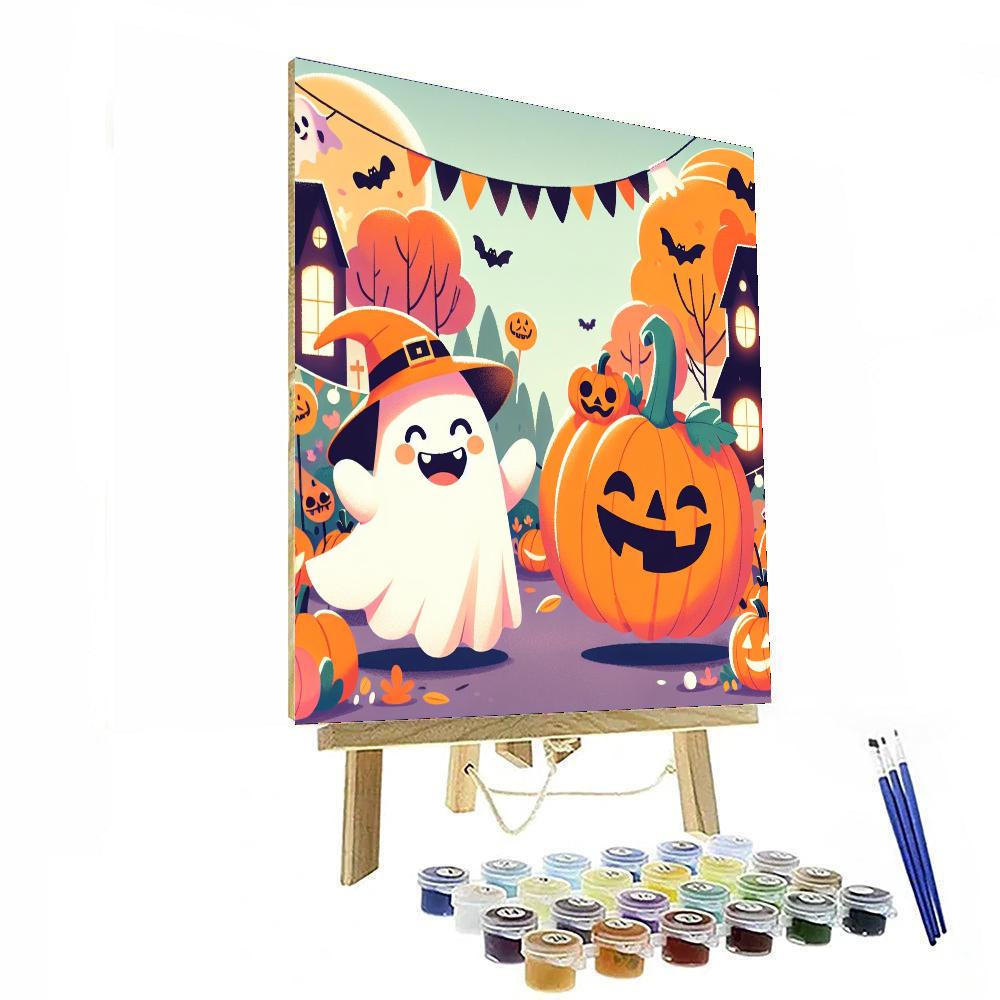 Halloween Pumpkin Parade Paint By Numbers Kits