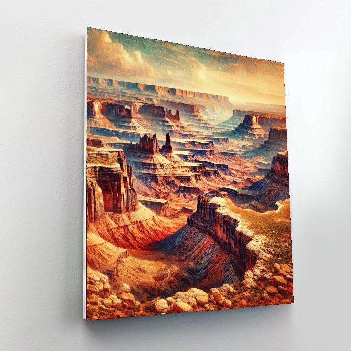 Canyonlands Exploration DIY Paint By Numbers