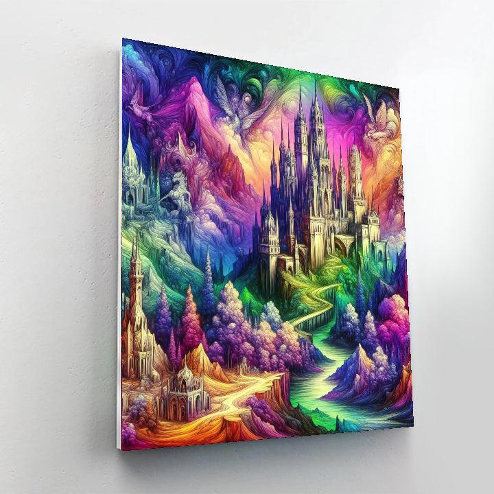 Fantasy World Portal Paint By Number