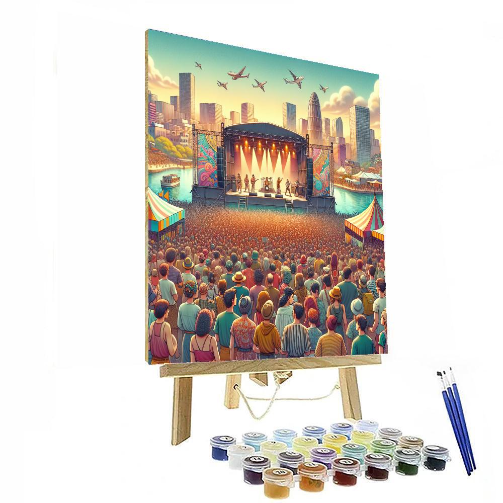 Primavera Sound Numbered Painting Kits