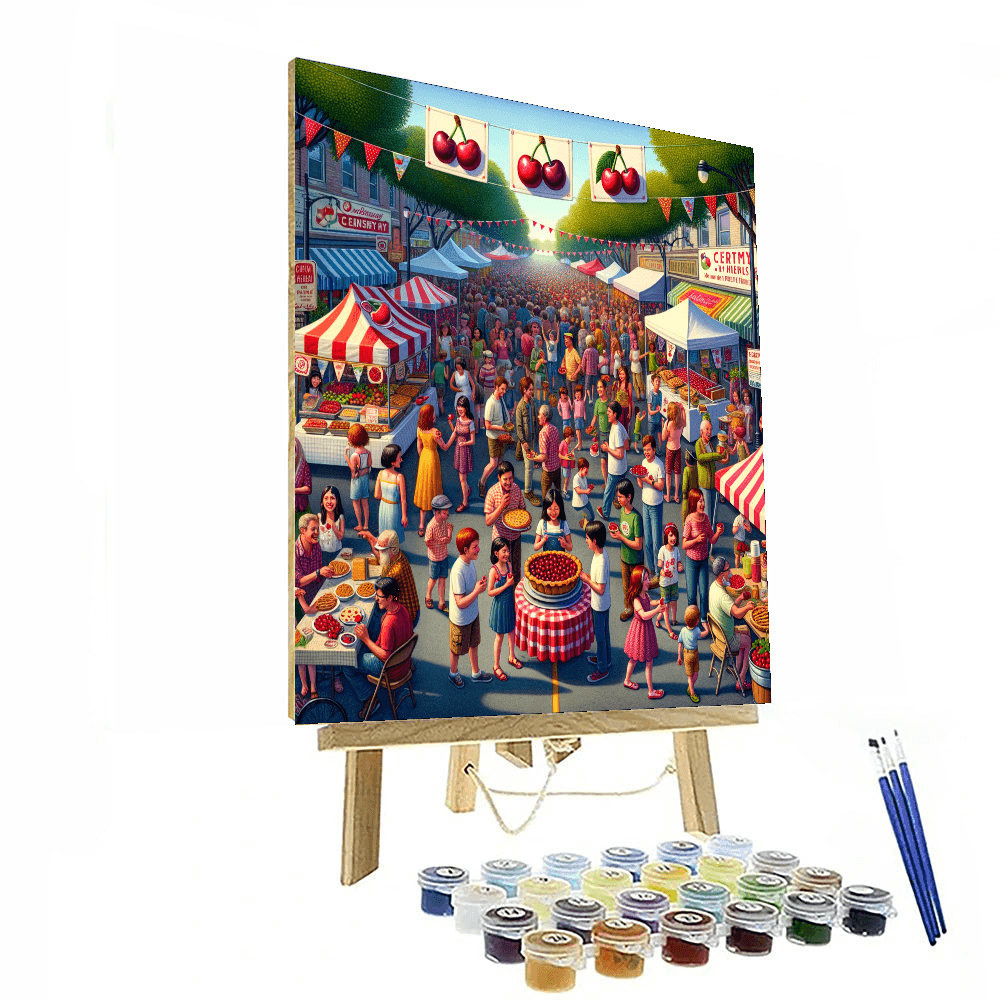 National Cherry Festival - Usa DIY Paint By Numbers