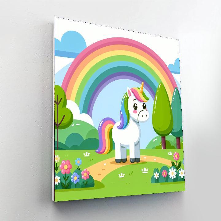 Mystical Unicorn Paradise Numbered Painting Kits