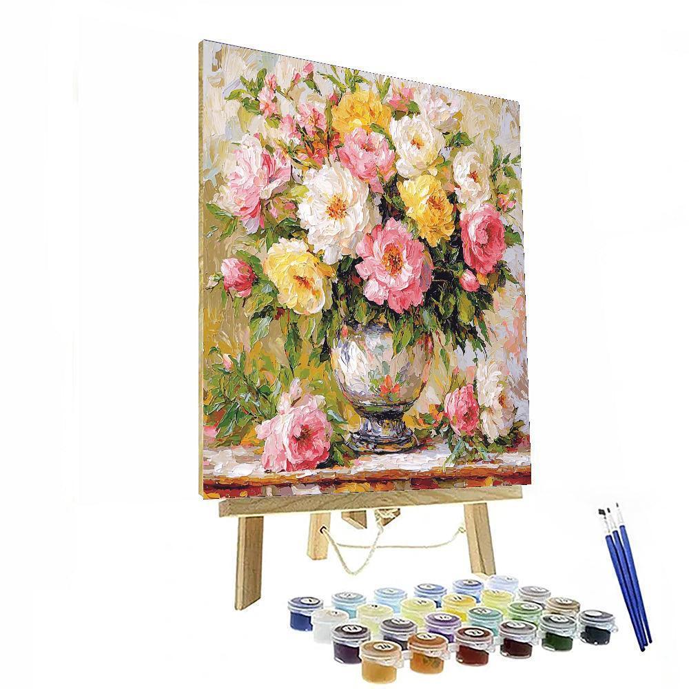 Pierre-Auguste Renoir Inspired Charming Bouquets  Paint By Numbers
