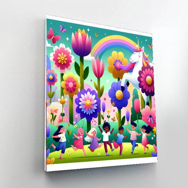 Frolic In Fantasy Meadow Paint By Numbers Kits
