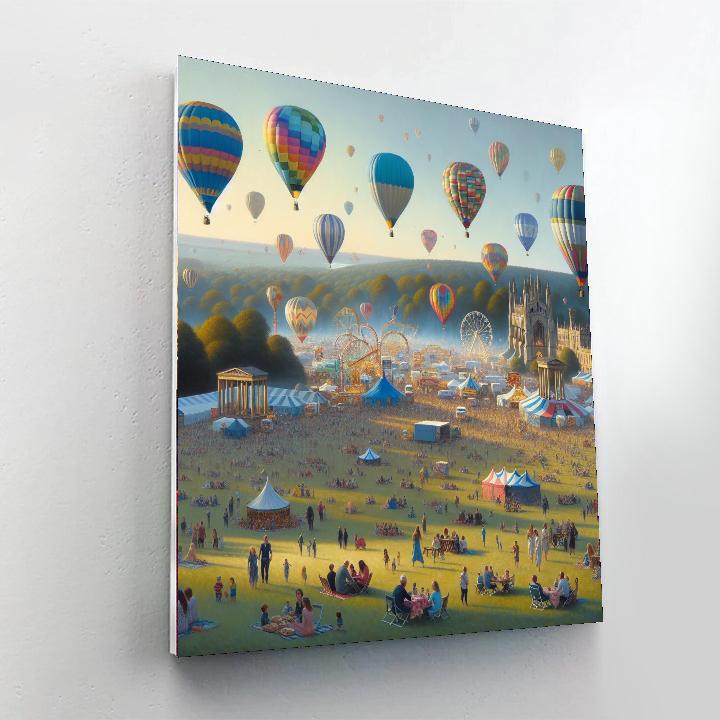 Balloon Fiesta - United Kingdom Paint By Number