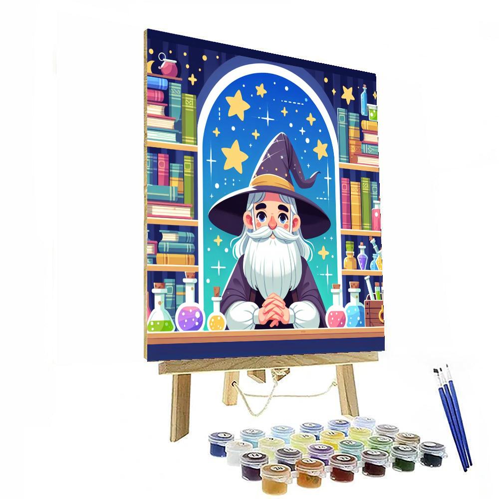 Clever Wizard's Workshop Painting Number Kit