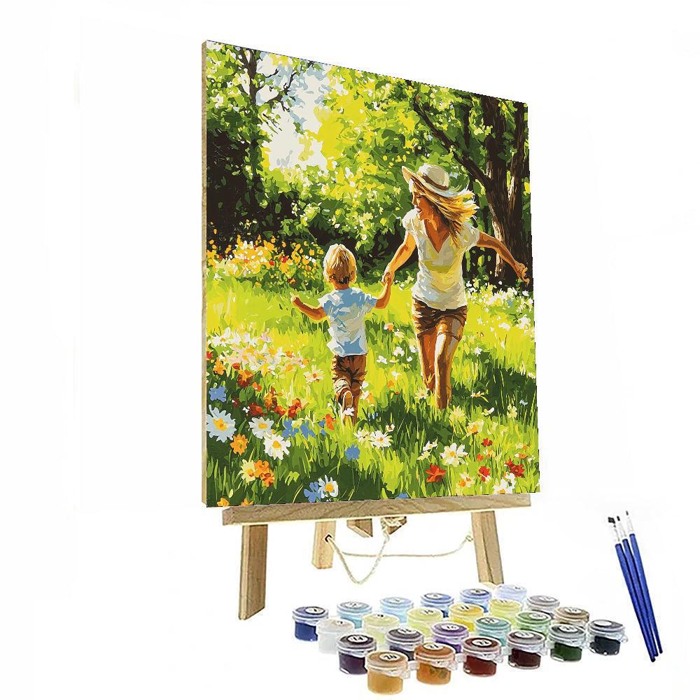 Sweet Memories In The Park Paint By Number
